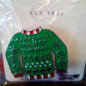 Ugly Sweater pin